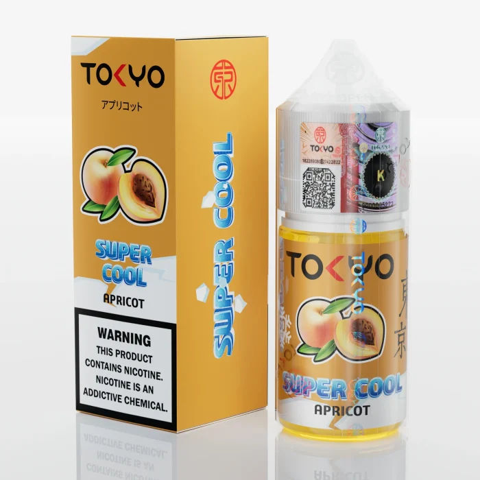 APRICOTS ICE 30ML TOKYO SUPER COOL 1