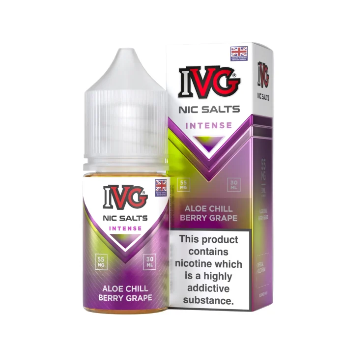 Aloe Chill Grape 55Mg IVG SERIES 30ML 1 Vape Craze Aloe Chill Grape 55Mg IVG SERIES 30ML 1
