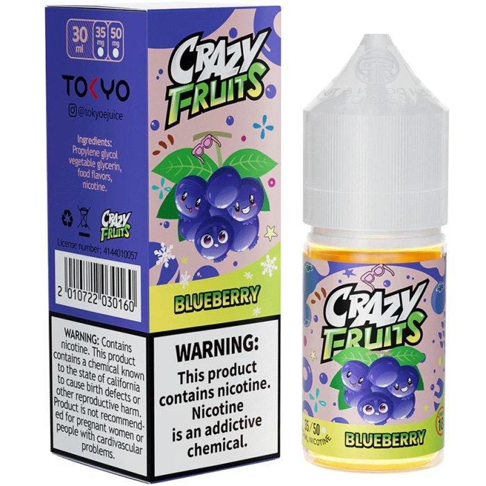 BLUEBERRY 30ML TOKYO CRAZY FRUITS