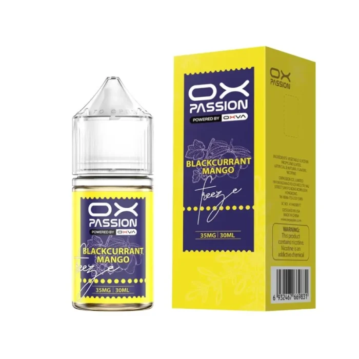 Blackcurrant Mango 30ml Ox Passion Powered by Oxva 35 55mg