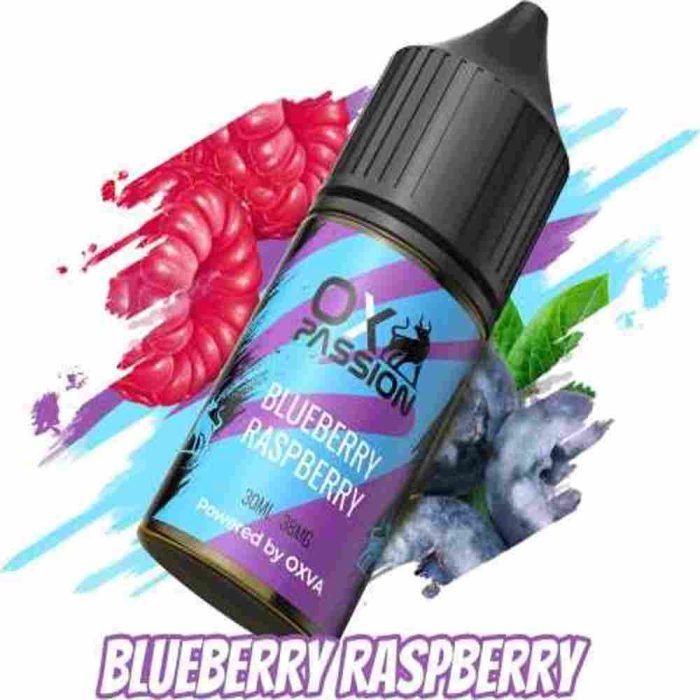 Blue raspberry 30ml Ox Passion Powered by Oxva 30mg