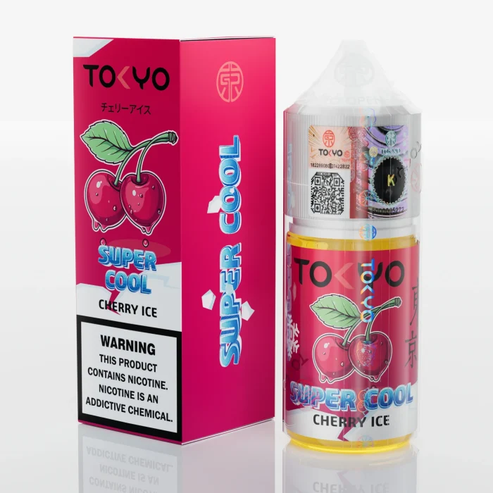 Tokyo Super Cool Cherry Ice 30ml 1 Vape Craze CHERRY ICE 30ML TOKYO SUPER COOL 1
