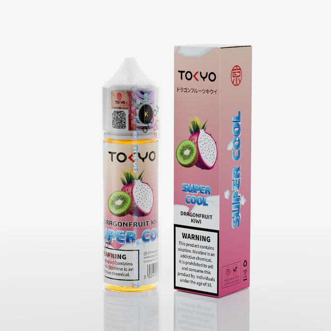 DRAGON FRUIT KIWI ICE 60ML TOKYO SUPER COOL Tokyo Super Cool Dragon Fruit Kiwi Ice 60ml - Image 1