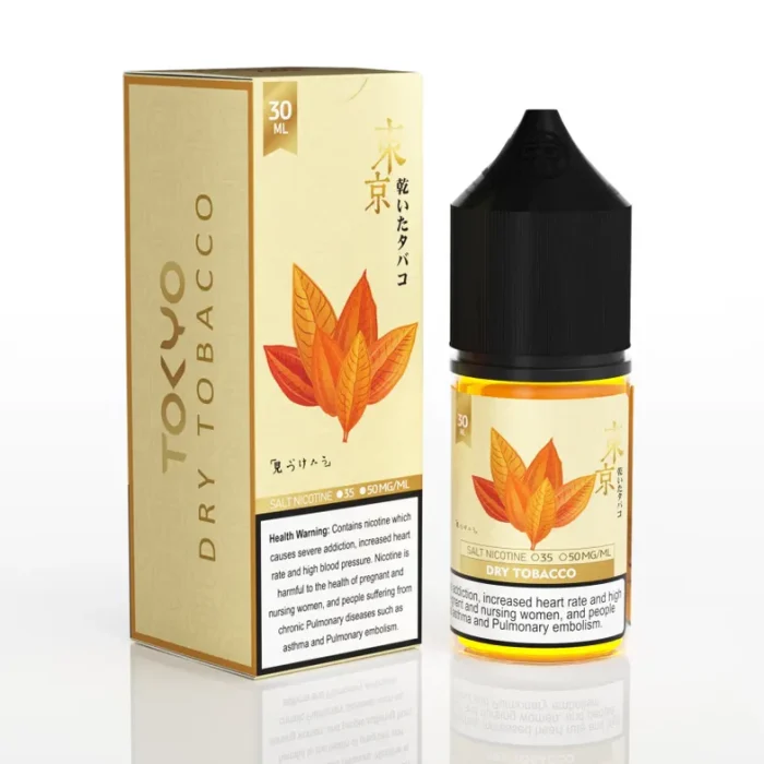 DRY TOBACCO 30ML TOKYO TOBACCO SERIES 1 Vape Craze DRY TOBACCO 30ML TOKYO TOBACCO SERIES