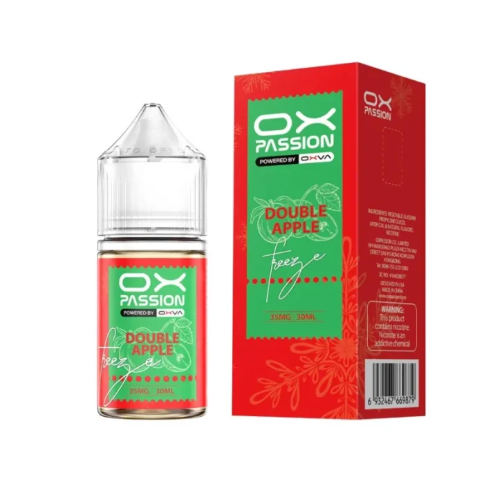 Double Apple 30ml Ox Passion Powered by Oxva 35 55mg