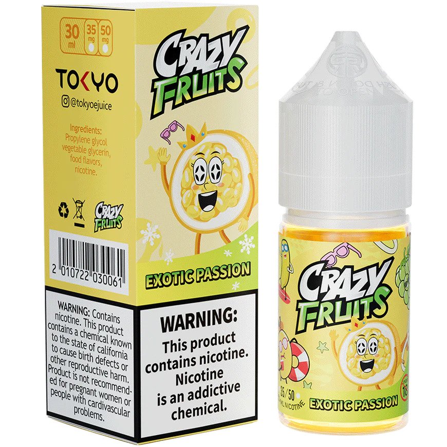 EXOTIC PASSION 30ML TOKYO CRAZY FRUITS Tokyo Crazy Fruits Exotic Passion 30ml - Image 1