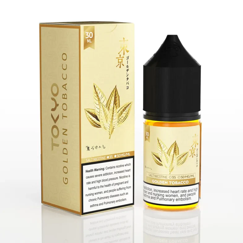 GOLDEN TOBACCO 30ML TOKYO TOBACCO SERIES GOLDEN TOBACCO 30ML TOKYO TOBACCO SERIES - Image 1