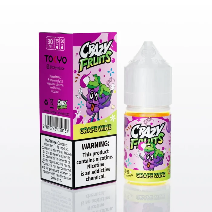 GRAPE WINE 30ML TOKYO CRAZY FRUITS