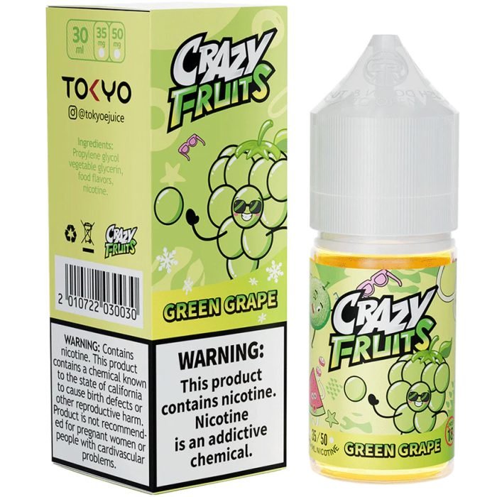 GREEN GRAPE 30ML TOKYO CRAZY FRUITS