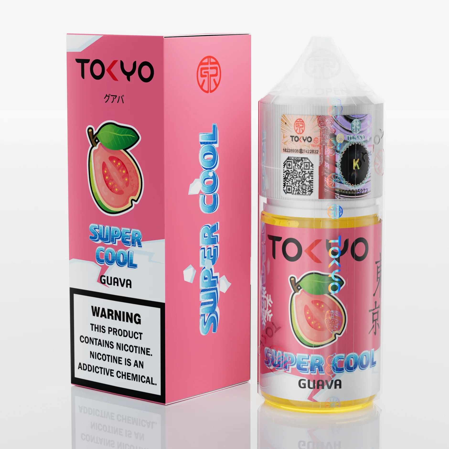 GUAVA ICE 30ML TOKYO SUPER COOL Tokyo Super Cool Guava Ice 30ml - Image 1