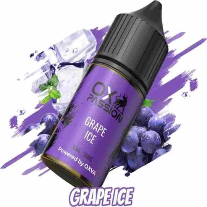 Grape Ice 30ml Ox Passion Powered by Oxva 30mg