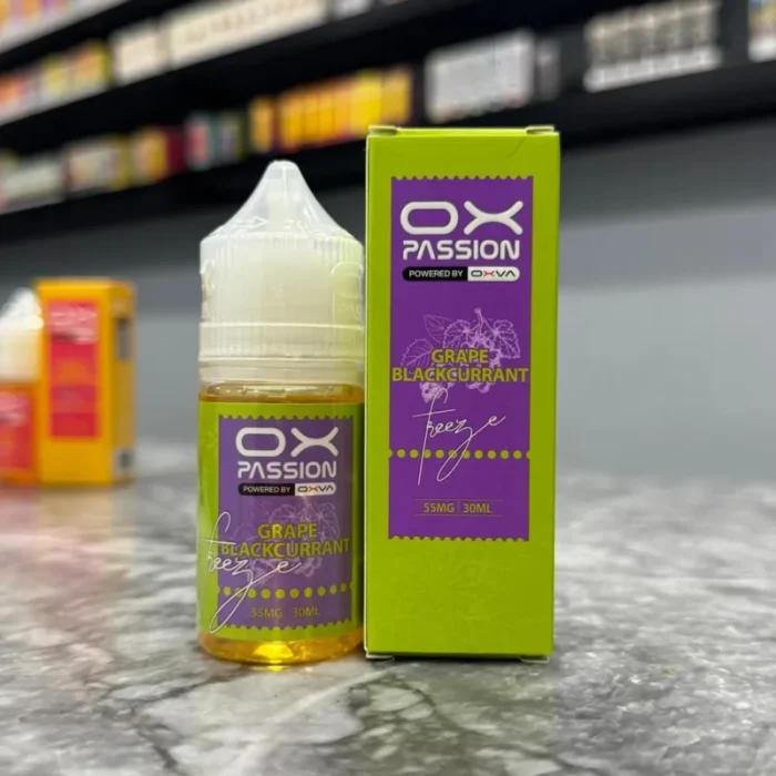 Grape blackcurrant 30ml Ox Passion Powered by Oxva 35 55mg