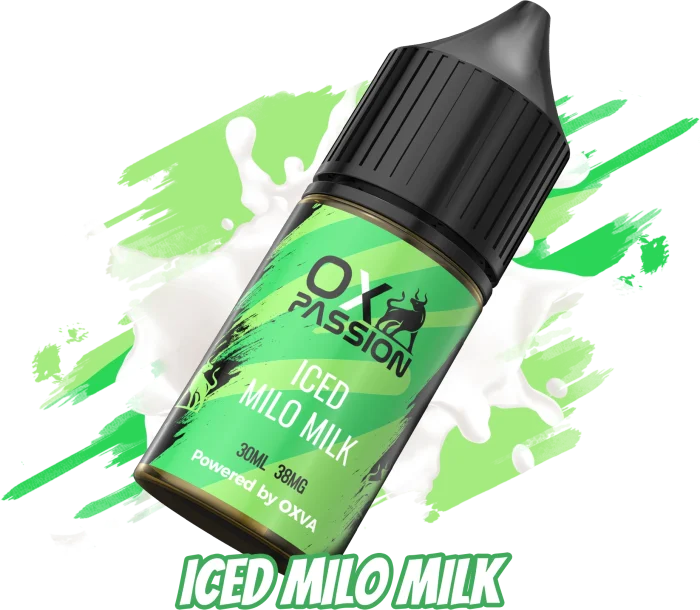 Iced Milo Milk 30ml Ox Passion Powered by Oxva 30mg