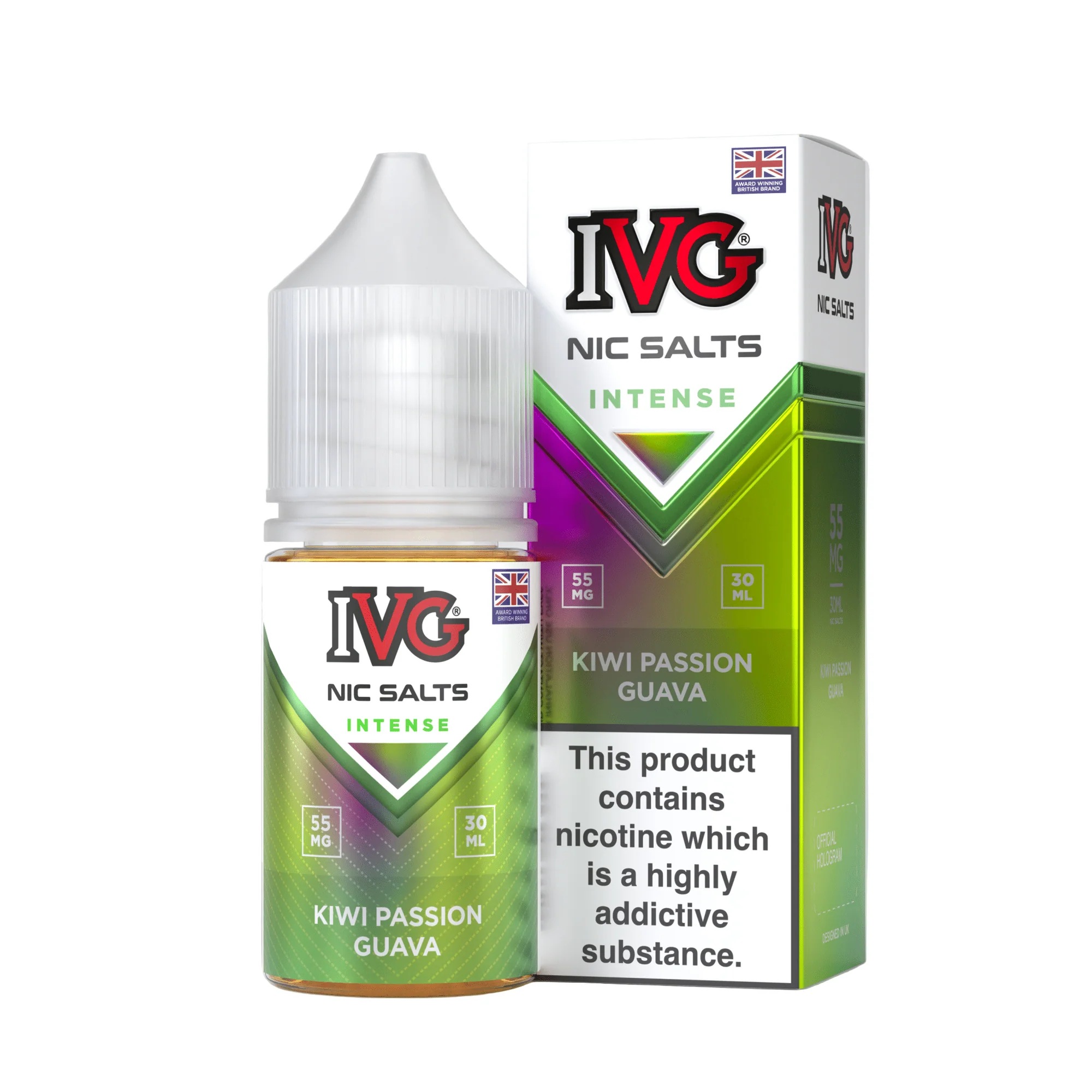 Kiwi Passion Guava 55Mg IVG SERIES 30ML (1) Kiwi Passion Guava 55Mg IVG SERIES 30ML - Image 1