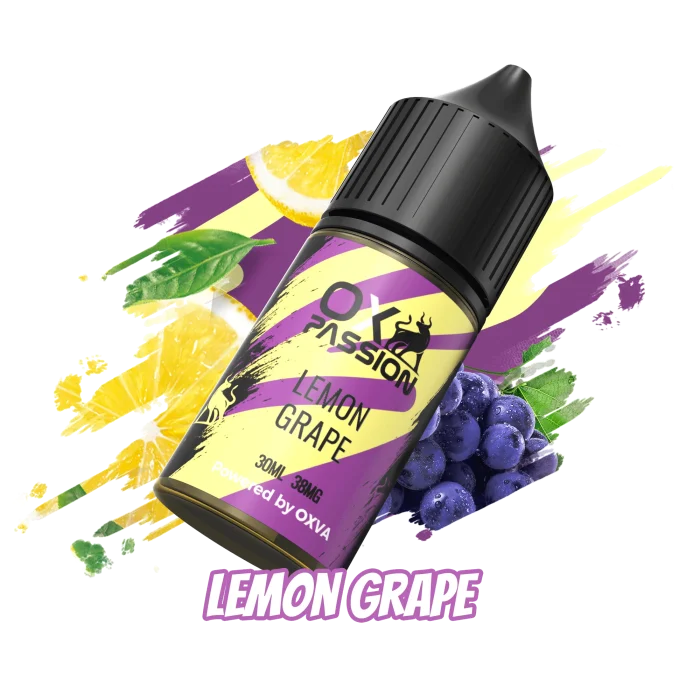 Lemon Grape 30ml Ox Passion Powered by Oxva (30mg) 1 Vape Craze Lemon grape 30ml Ox Passion Powered by Oxva 30mg