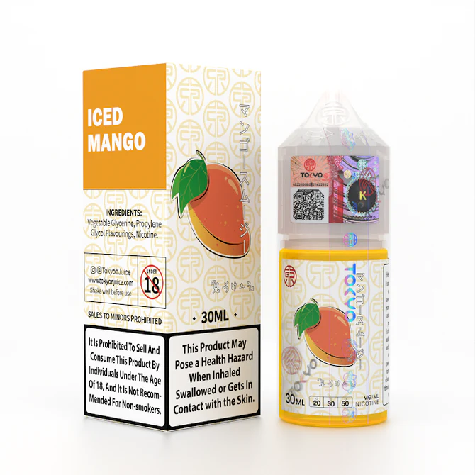 MANGO ICE 30ML TOKYO CLASSIC SERIES Tokyo Classic Mango Ice 30ml - Image 1