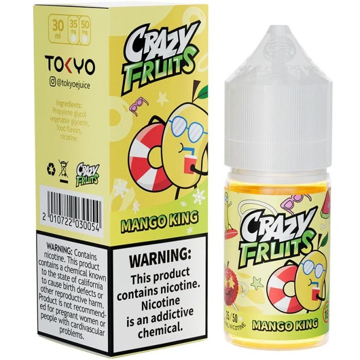 Tokyo Crazy Fruits Mango King 30ml 1 Vape Craze MANGO KING 30ML TOKYO CRAZY FRUITS