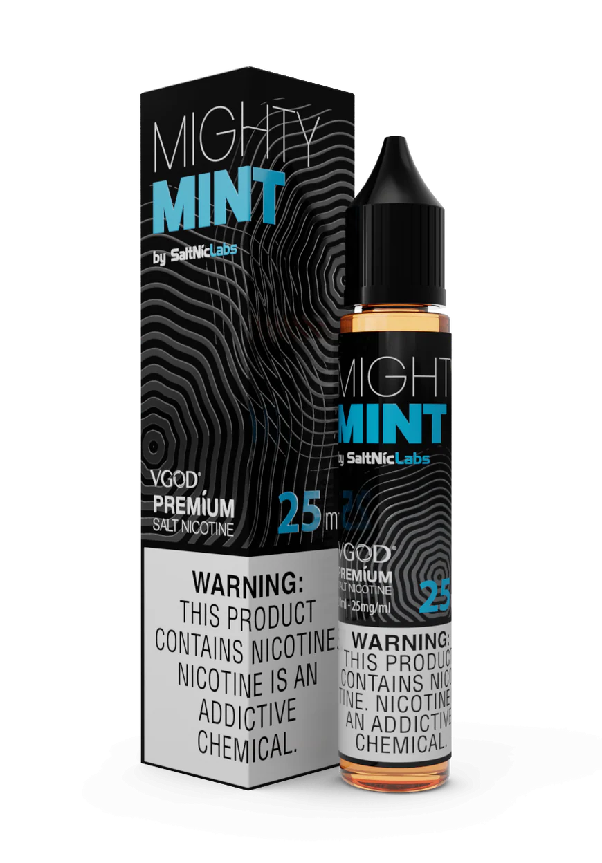 MIGHTY MINT 30ML VGOD ICED SALT NIC MIGHTY MINT 30ML VGOD ICED SALT NIC - Image 1