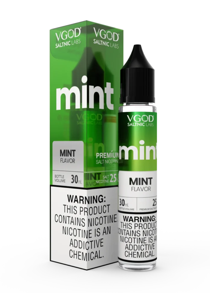 MINT FLAVOR 30ML VGOD SALT NIC 1 Vape Craze MINT FLAVOR 30ML VGOD SALT NIC 1