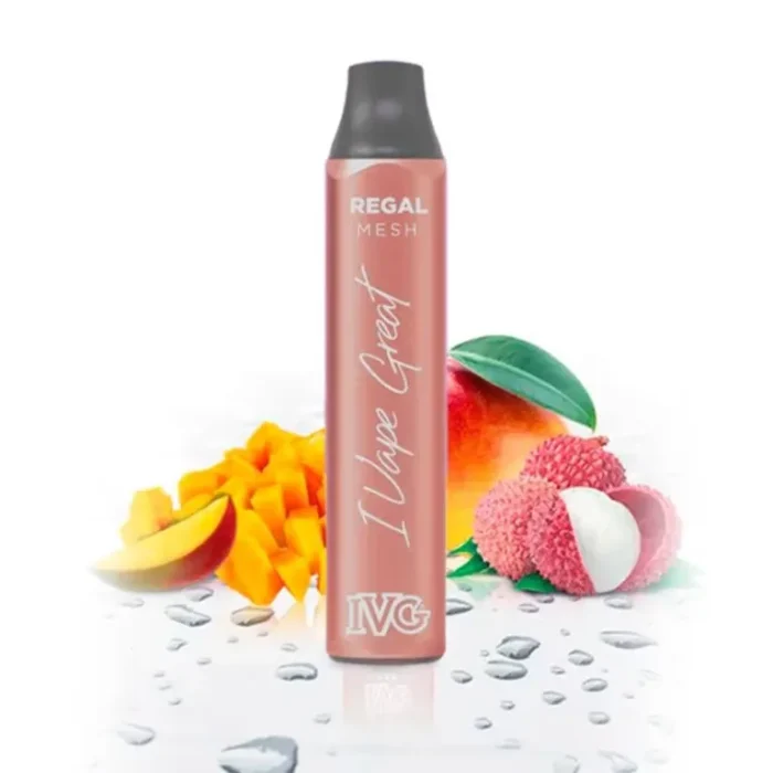 PEACH ICE 20MG 50MG IVG REGAL 6000 PUFF DISPOSABLE - Image 2