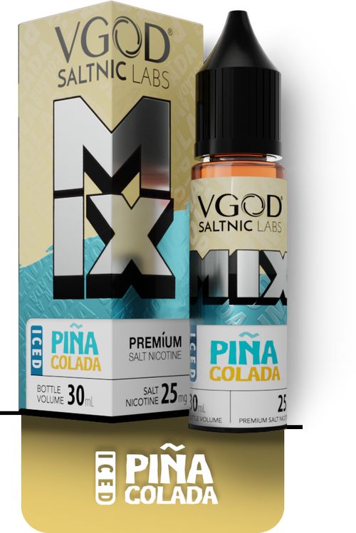 PINA COLADA ICED 30ML VGOD MIX SALT NIC PINA COLADA ICED 30ML VGOD MIX SALT NIC - Image 1