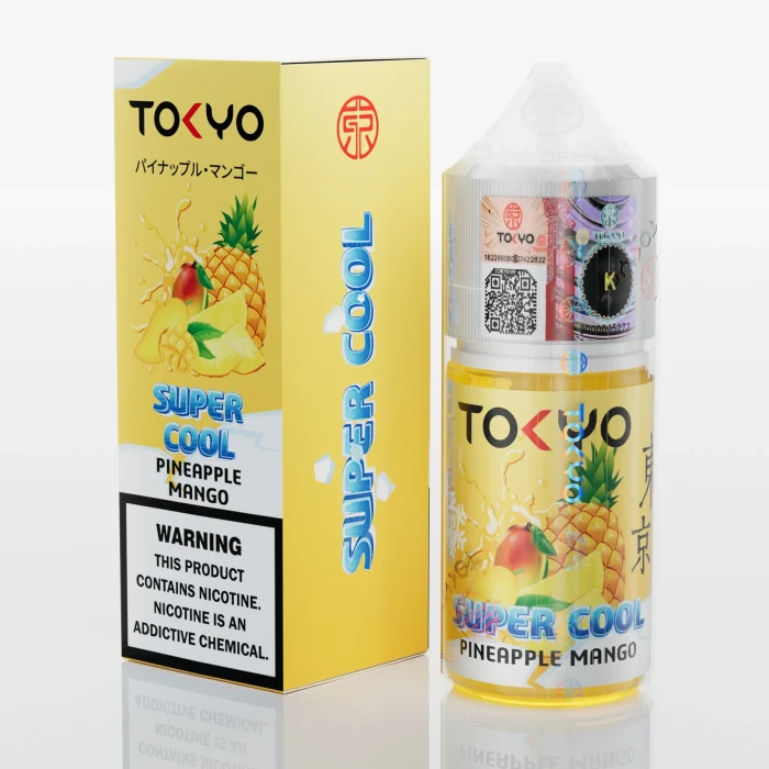 Pineapple Mango Ice 30ml Tokyo Super Cool 1 Vape Craze PINEAPPLE MANGO ICE 30ML TOKYO SUPER COOL