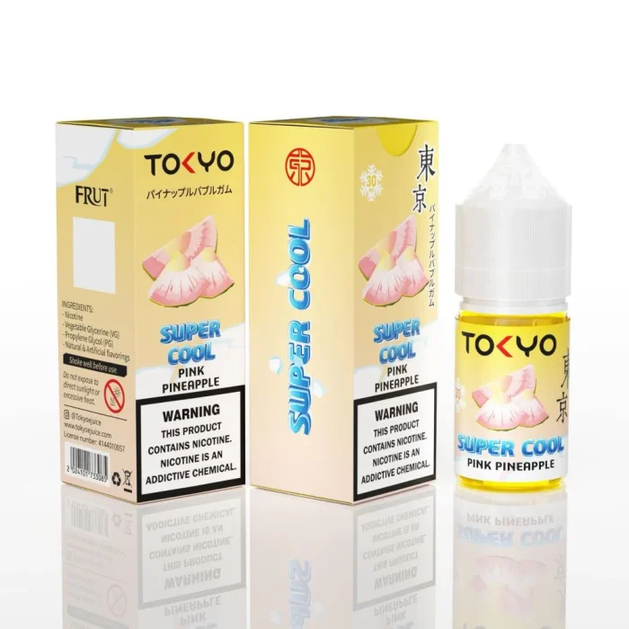 Pineapple Pink 30ml Tokyo Super Cool 1 Vape Craze PINEAPPLE PINK 30ML TOKYO SUPER COOL