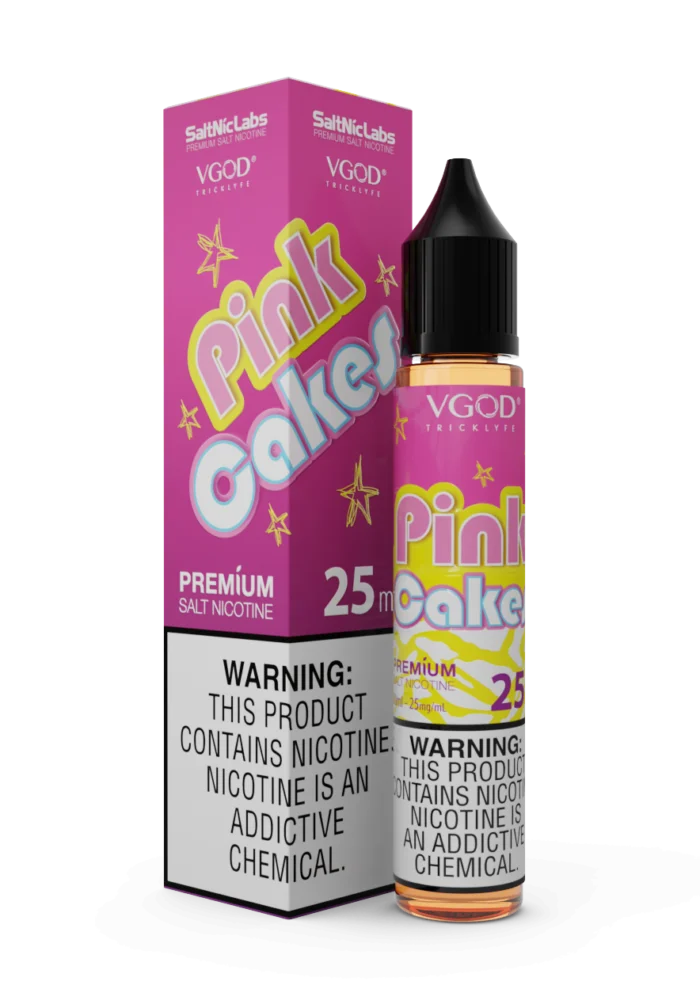 PINK CAKE 30ML VGOD SALT NIC 1 Vape Craze PINK CAKE 30ML VGOD SALT NIC 1