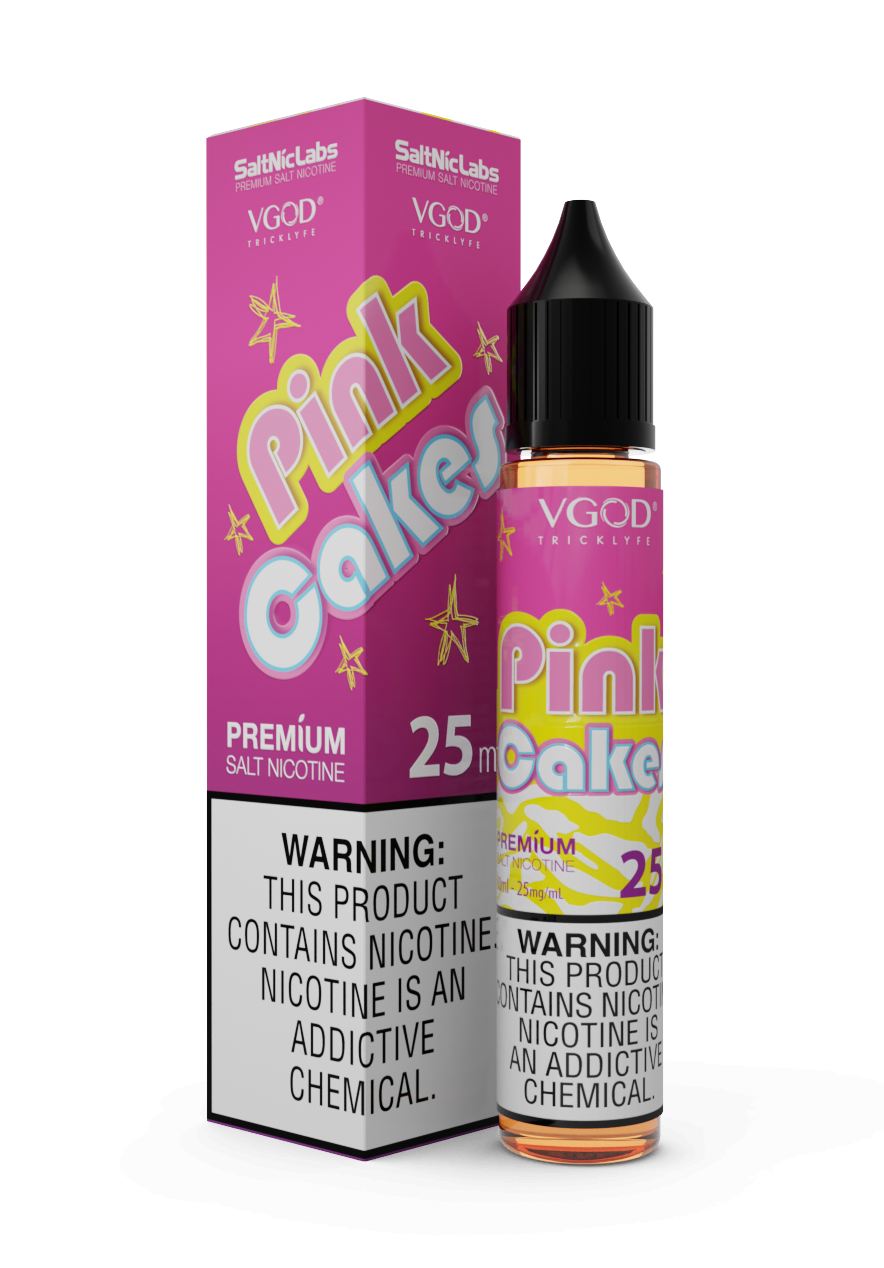 PINK CAKE 30ML VGOD SALT NIC PINK CAKE 30ML VGOD SALT NIC - Image 1