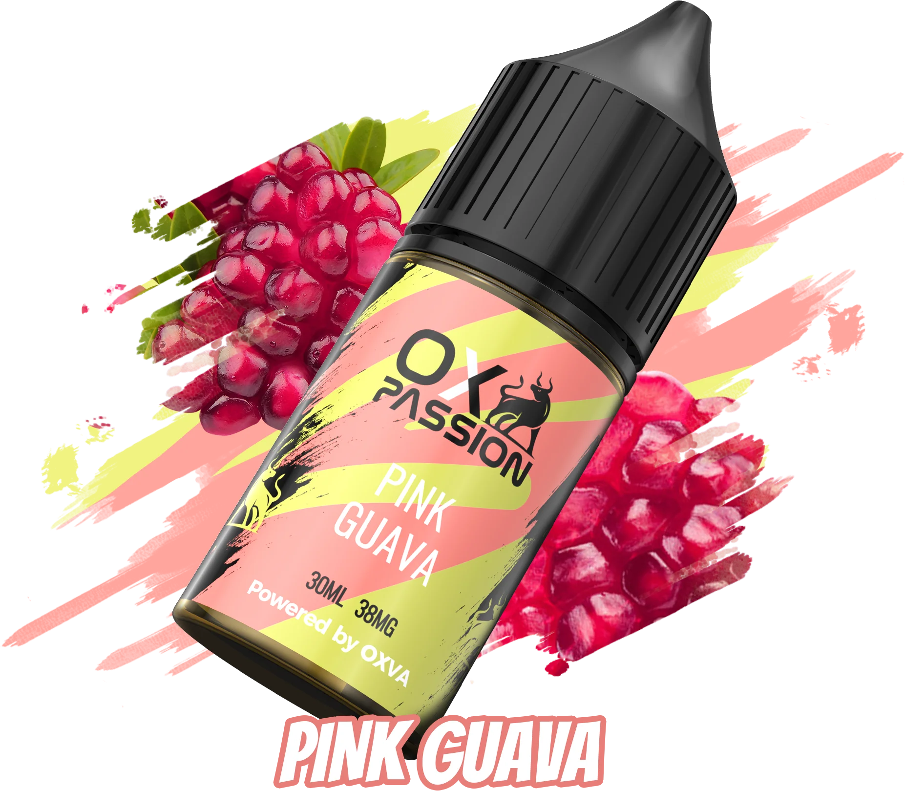 PINK GUAVA 30ml Ox Passion Powered by Oxva (30mg) Pink Guava 30ml Ox Passion Powered by Oxva (30mg) - Image 1