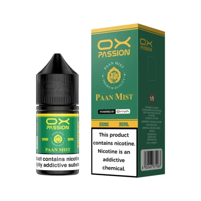 Paan Mist 30ml Ox Passion Powered by Oxva 35 55mg