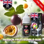 Passion Fruit Bubble Gum 30ML UK SALT (30mg)