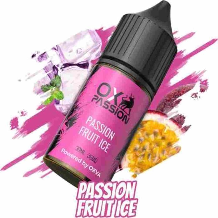 Passion Fruit Ice 30ml Ox Passion Powered by Oxva 30mg