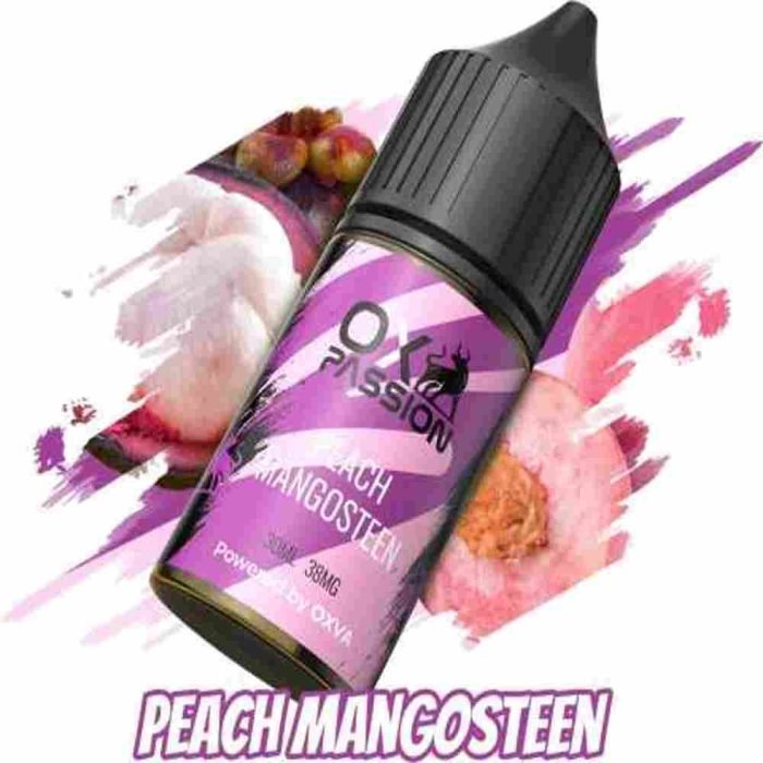 Peach mangosteen 30ml Ox Passion Powered by Oxva 30mg