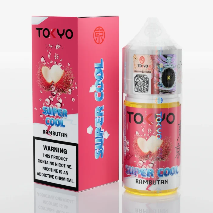 Tokyo Super Cool Rambutan Ice 30ml 1 Vape Craze RAMBUTTAN ICE 30ML TOKYO SUPER COOL 1