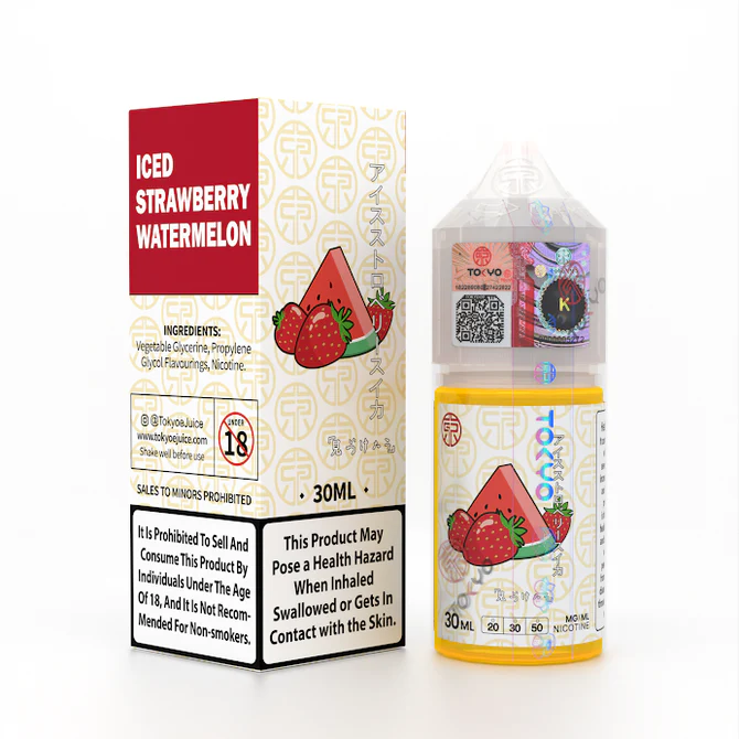 STRAWBERRY WATERMELON ICE 30ML TOKYO CLASSIC SERIES Tokyo Classic Strawberry Watermelon Ice 30ml - Image 1