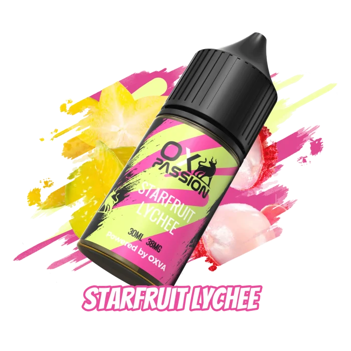 Starfruit Lychee 30ml Ox Passion Powered by Oxva (30mg) 1 Vape Craze Starfruit lychee 30ml Ox Passion Powered by Oxva 30mg