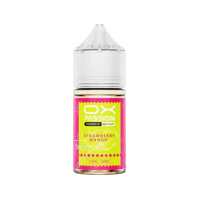 Strawberry Mango 30ml Ox Passion Powered by Oxva (35 55mg) 1 Vape Craze Strawberry mango 30ml Ox Passion Powered by Oxva 35 55mg