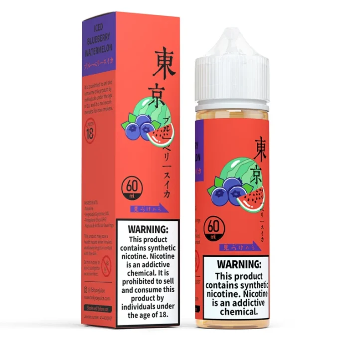 Tokyo Iced Blueberry Watermelon 60ml 1 Vape Craze TOKYO ICED BLUEBERRY WATERMELON 60ML