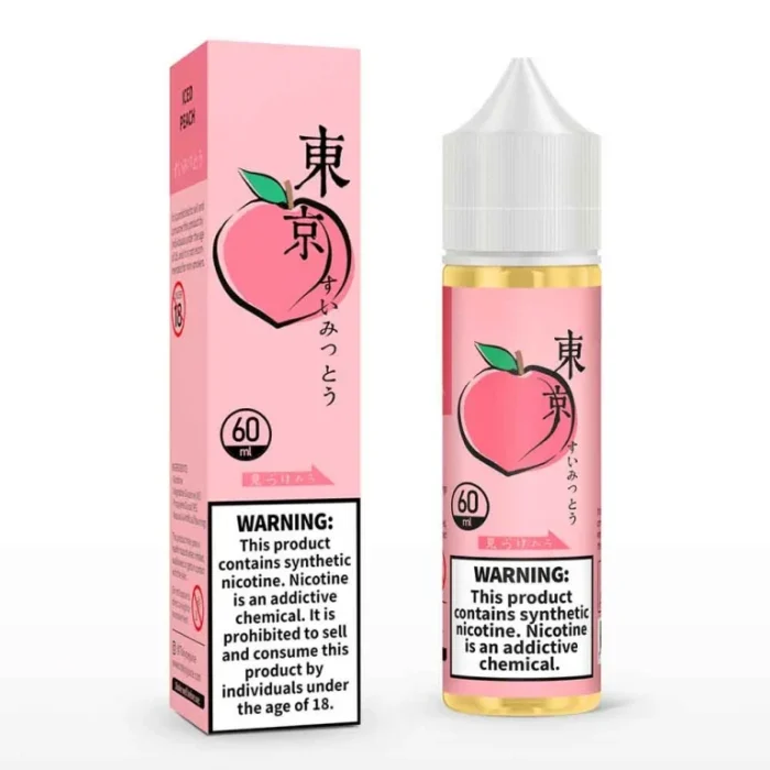 Tokyo Iced Peach 60ml 1 Vape Craze TOKYO ICED PEACH 60ML