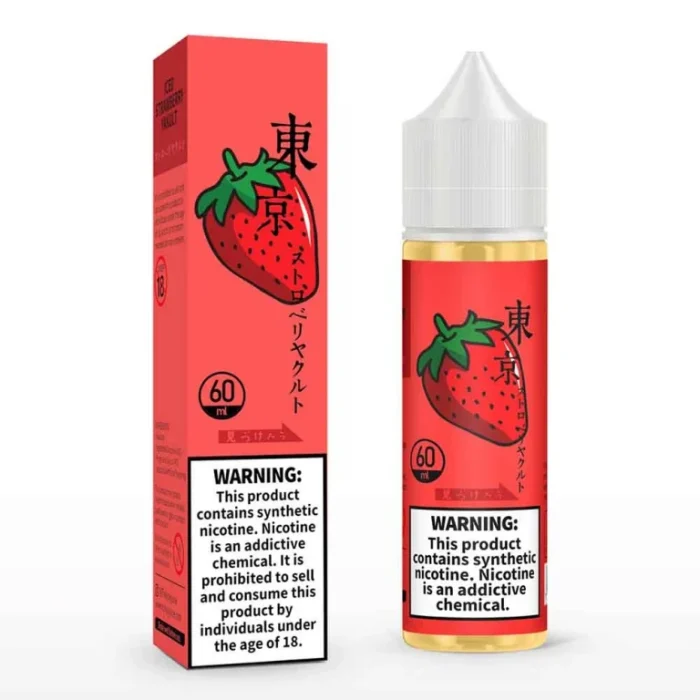 Tokyo Iced Strawberry Yakult 60ml 1 Vape Craze TOKYO ICED STRAWBERRY YAKULT 60ML