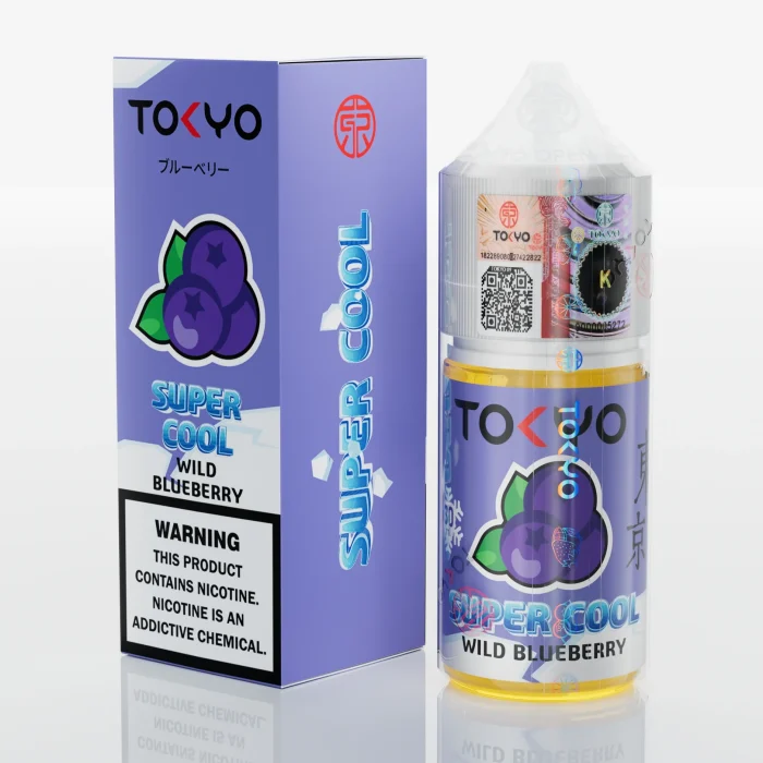 Tokyo Super Cool Wild Blueberry 30ml 1 Vape Craze WILD BLUEBERRY 30ML TOKYO SUPER COOL 1