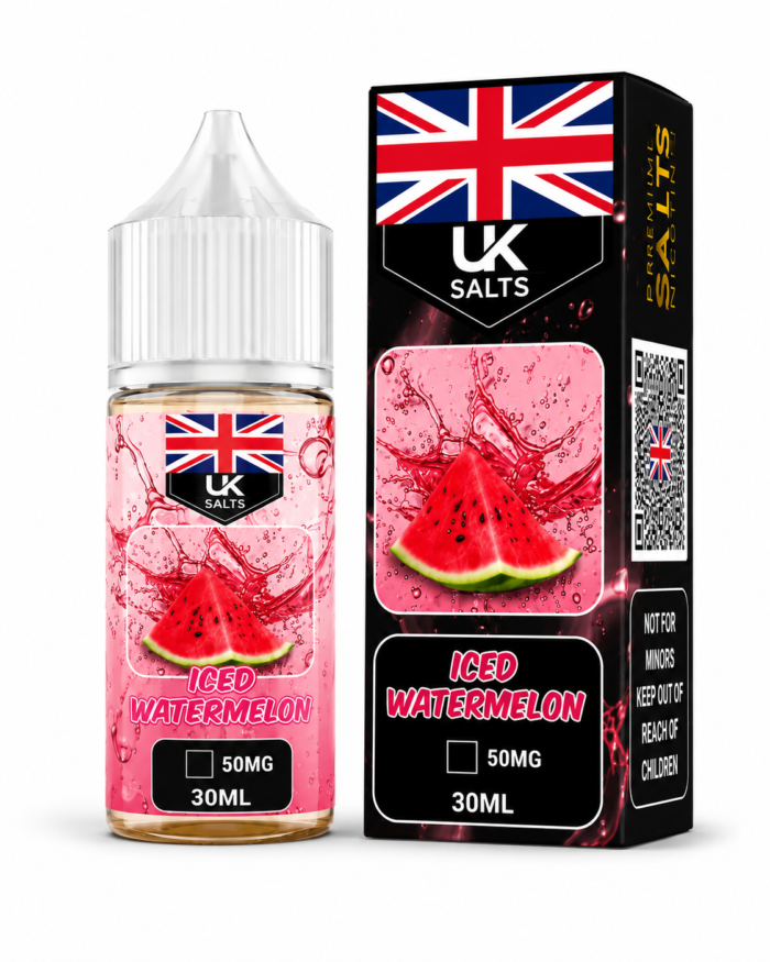 UK Salt Iced Watermelon-30ml 1 Vape Craze UK Salt Iced Watermelon 30ml