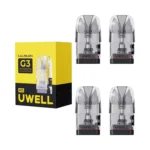 Uwell Caliburn G3 Replacement Pod Cartridge 3 Vape Craze 0.4 OHMS 2