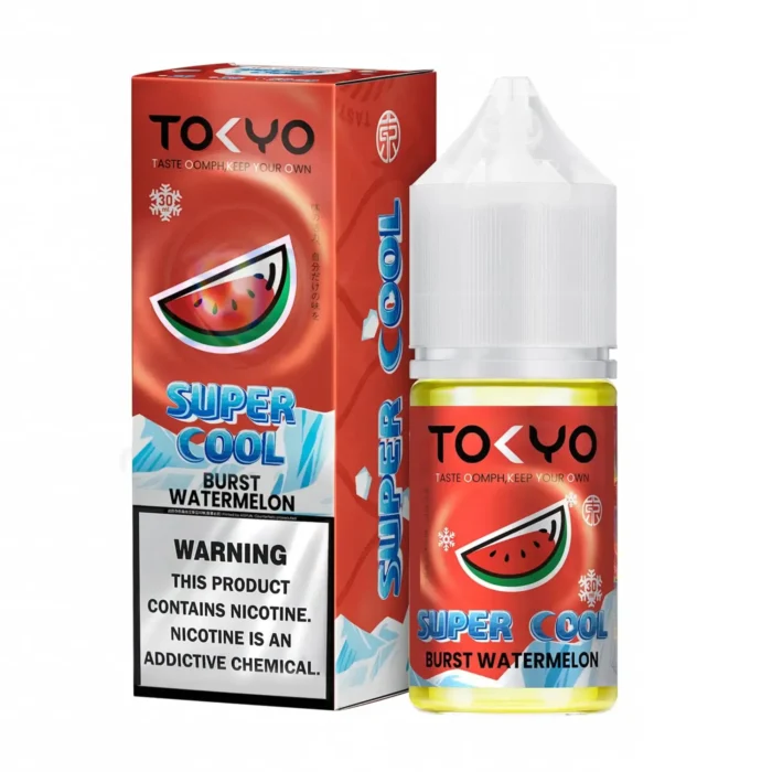 Tokyo Burst Watermelon 30ml - Super Cool Series 1 Vape Craze Tokyo Brust Watermelon 30ml Super cool Series 1
