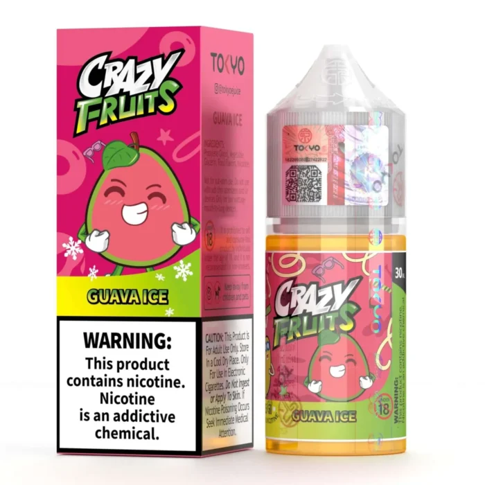 Tokyo Guava Ice 30ml - Crazy Fruits Series 1 Vape Craze Tokyo Guava Ice 30ML Crazy Fruits Series 1
