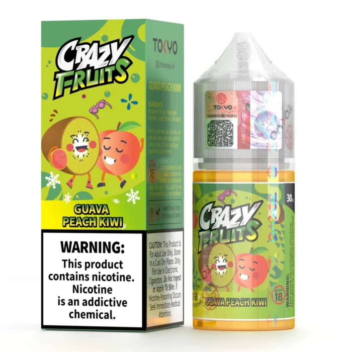 Tokyo Guava Peach Kiwi 30ML Crazy Fruits Series 1