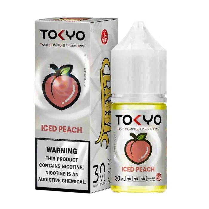 Tokyo Iced Peach 30ml - Classic Series 1 Vape Craze Tokyo Iced Peach 30ml Classic Series 1