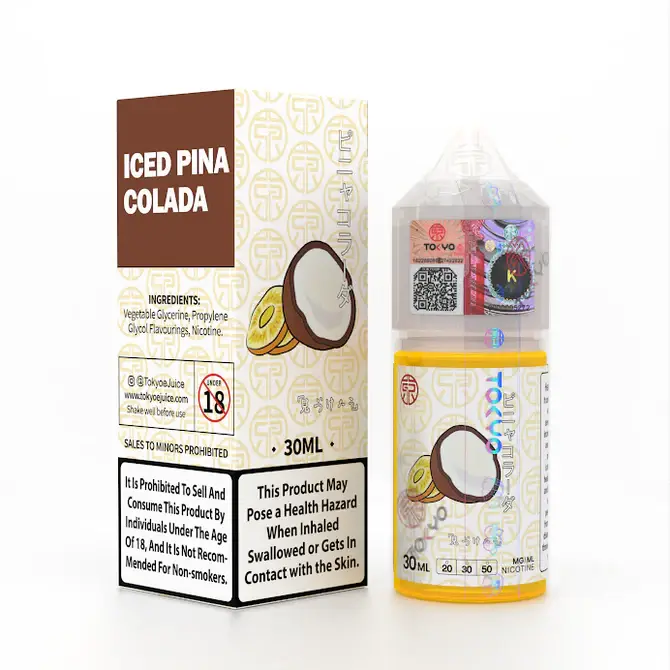 Tokyo Iced Pina Colada 30ml - Classic Series 1 Vape Craze Tokyo Iced Pina Colada 30ml Classic Series 1