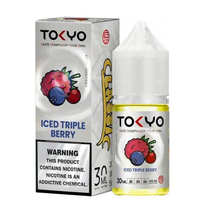 Tokyo Iced Triple Berry 30ml - Classic Series 1 Vape Craze Tokyo Iced Triple Berry 30ml Classic Series 1